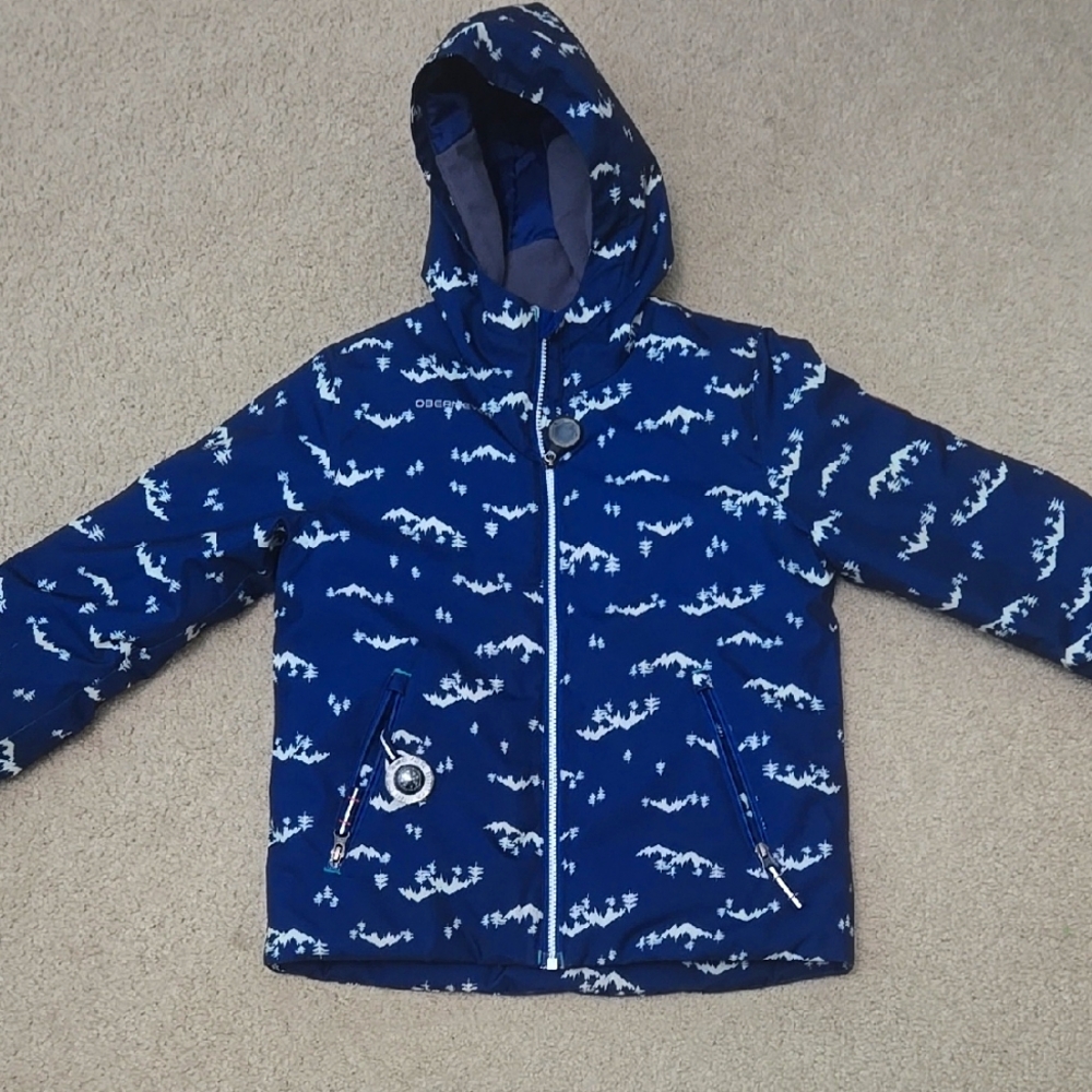 Obermeyer Navy Ski Snow Jacket - 8